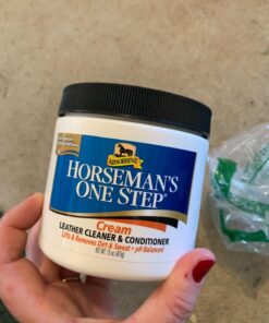 Absorbine Horseman’s One Step Leather Cleaner & Conditioner Cream, Vinyl/Leather Treatment to Clean, Protect, Restore & Prevent Dryness, 15oz 29 81Co5dIye3L