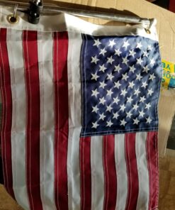 Amarine Made Stainless Steel Rail Mount Boat Pulpit Staff (7/8" - 1 1/4"), boat yacht marine flag pole with US flag Embroidered Stars American Boat Flag Boat Cabin Flags 28 81CohmPLXxL