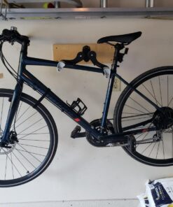 Ibera Bike Wall mount - Horizontal Indoor Bike Rack for 1 Bicycle I Bike rack garage - Keep you Bike Safe & Secure and save Space with Bike hangers for garage, bike hooks for garage wall, bike hanger Bike Hanger - 1 Pack 63 81CpA8X63L