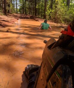 MotoAlliance UTV/ATV 4500lb Winch Kit - 1.8 HP 50 feet Black Synthetic Winch Rope for Off Road Trailer Towing - VIPER Midnight Waterproof Winch 4500 31 81CpOogZXJL