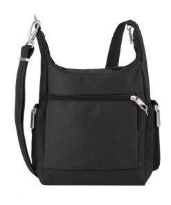 Travelon Women's Anti-Theft Classic Messenger Bag, Black, One Size 24 81Cr9ktNS4L