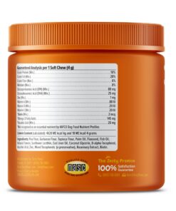 Zesty Paws Omega 3 Alaskan Fish Oil Chew Treats for Dogs - with AlaskOmega for EPA & DHA Fatty Acids - Hip & Joint Support + Skin & Coat Chicken Flavor (90 Soft Chews) 90 Count (Pack of 1) 32 81Cry 5vTHL 2