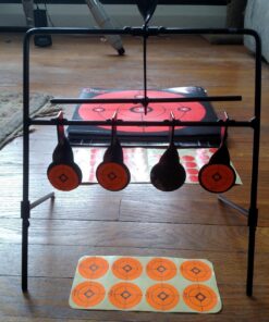 Caldwell Resetting Targets with Portable Design and Shooting Spots for Outdoor, Range, Shooting and Hunting Airgun 23 81CsBT gXL