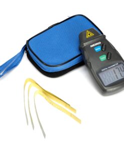 NEIKO 20713A Digital Tachometer, Noncontact Laser Photo Sensor with 2.5 to 99,999 RPM Accuracy, RPM Gauge Marker with Batteries Included 17 81CtnWwp1mL