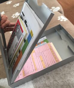 Saunders 21017 Recycled Aluminum Cruiser Mate Storage Clipboard – Lightweight, Heavy Duty, Dual Storage Paper Holder. Storage Clipboard, Silver 35 81CucvceVvL