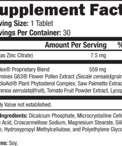 Ogoplex® | Male Prostate Health and Urinary Support Supplement with Graminex® Swedish Flower Pollen, Saw Palmetto, Phytosterols & Lycopene - 30 Tablets 6 81Cv1dFPxFL