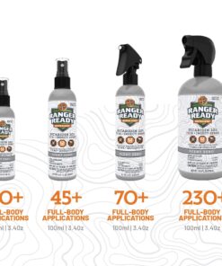 Ranger Ready Tick Spray and Insect Repellent, Picaridin 20% Bug Spray, Travel Size, Assorted Scents, 3.4 Oz (Pack of 3) 3.38 Fl Oz (Pack of 3) 13 81Cvbj1nGtL