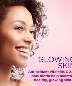 Nature's Bounty Advanced Hair, Skin & Nails, Argan-Infused Vitamin Supplement with Biotin and Hyaluronic Acid, 150 Rapid Release Softgels 27 81CxfCpKmrS 1