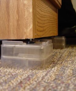 Headwind Consumer Products RAISE ITS 830-0531-S Furniture Riser, Khaki 1"x4"x4" (8 count) 15 81CxkoE 2zL