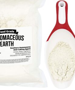 Diatomaceous Earth Food Grade (Fresh Water Type) 2lb Zipper Bag Codex DE (0.2) 10 81CyMr4unbL