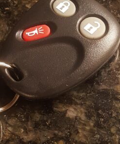 KeylessOption Keyless Entry Remote Control Car Key Fob Replacement for LHJ011 (Pack of 2) black 32 81CzDg7WtPL