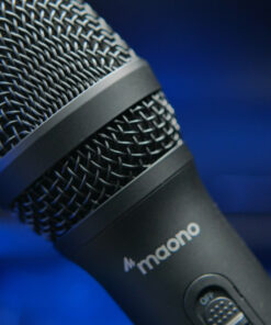 MAONO USB/XLR Podcast Dynamic Microphone, Studio Mic Kit with Volume Control, Shock Mount, Pop Filter, Ideal for Vocal, Instruments Recording, Voice Over, Live Streaming (HD300T) Black 42 81D0OtimyL