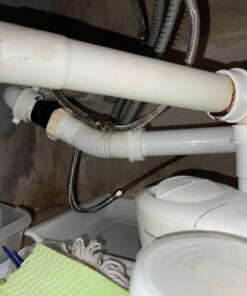 Snappy Trap 1 1/2" All-In-One-Drain Kit for Double Bowl Kitchen Sinks Original version 37 81D0iaruFGL