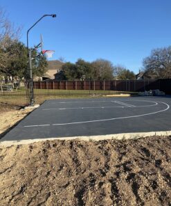 Ronan Sports Complete Easy Court Basketball Stencil Kit | Includes Spray Paint & Spray Box | Made in USA White 39 81D22YV51gL