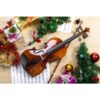 ARTALL 4/4 Handmade Student Acoustic Violin Beginner Pack with Bow, Hard Case, Chin Rest, Spare Strings, Rosin and Bridge, Glossy Antique 4/4 Glossy Antique 3 81D2A3tJoL