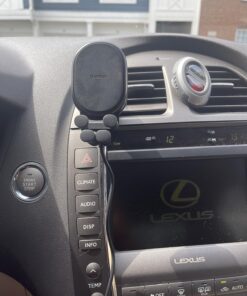 Wireless Car Charger, Baseus 15W Fast Charging Phone Mount for Car Vent, Car Phone Holder with Enlarged Charging Coil for iPhone 15 14 13 12 11 10 8 Pro Max Xs, Samsung Galaxy S&Note Series Google LG 47 81D3gIRBU8L