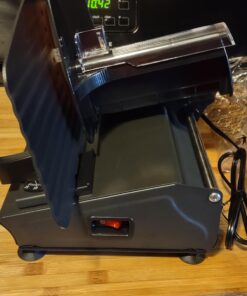 Chefman Die-Cast Electric Meat & Deli Slicer, A Powerful Machine with Adjustable Slice Thickness, Stainless Steel Blades & Safe Non-Slip Feet To Easily Cut Ham, Cheese, Bread, Fruit & Veggies At Home 59 81D4gU65CL 3