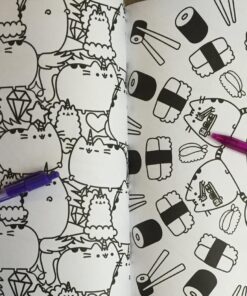 Pusheen Coloring Book (A Pusheen Book) 64 81D4h3bthzL