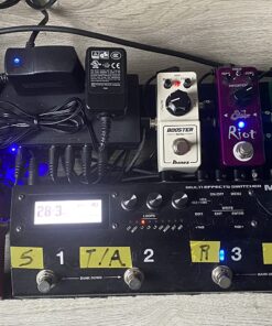 Donner Guitar Pedal Board Case DB-2 Aluminium Pedalboard 20'' x 8'' with Bag 20''*8''*1.2'' 31 81D56P D4fL