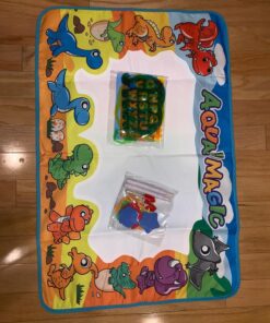 Kids Toys Water Doodle Mat: Dinosaur Painting Coloring Pad for Toddlers 1-3 - Aqua Magic Drawing Board for 2 3 4 Year Old Toddler Arts and Crafts Christmas Birthday Gifts for Girls Boys Age 2-4 3-5 49 81D7852epL