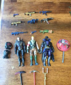 Fortnite Turbo Builder Set 2 Figure Pack, Jonesy & Raven 35 81D7if2 PSL