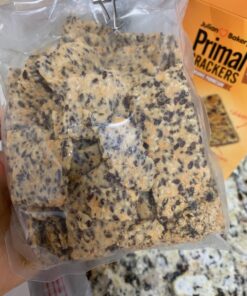 Primal Thin Crackers (Parmesan)(Organic)(Low Carb, Gluten-Free, Grain-Free) (8.4oz) (Package May Vary) 19 81D8xwlk0L