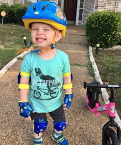 Strider 12” Classic Bike - No Pedal Balance Bicycle for Kids 18 Months to 3 Years - Includes Built-In Footrest, Handlebar Grips & Flat-Free Tires Pink 32 81D9aaEtfrL