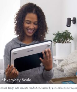 Greater Goods Digital Weight Bathroom Scale, Shine-Through Display, Accurate Glass Scale, Non-Slip & Scratch Resistant, Body Weight (Black) Basic, Black 23 81DAK5SbfLL 3