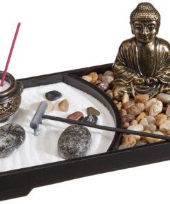 Asian Japanese Feng Shui Sand Zen Garden