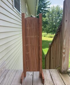 Garden Creations JB4710 Extendable Instant Fence Brown 28 81DD8cpORZL