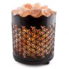 CRYSTAL DECOR Himalayan Pink Salt Lamp Basket & Dimmer Cord Bulb Tristar1 19 81DDPeFJqdL