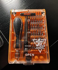 Screwdriver Set By JAKEMY, 43 in 1 Precision Screwdriver Kit Magnetic Replaceable Bits Repair Tool Kit Opening Tool and Tweezer for phone Cellphone PC Electronics Jm-8153+ 43 in 1 48 81DDR jcYXL