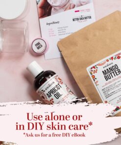 Better Shea Butter Raw Mango Butter - 100% Natural Mango Seed Butter - Skin and Hair Moisturizer - Use with Shea in DIY Whipped Body Butter, Mango Body Lotion, Lip Gloss and Soap Making, 8 oz Block Bar 8 Ounce (Pack of 1) 26 81DDcYn2mBL 1