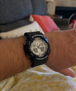 Casio G-Shock GA-100BW-1A White and Black Series Luxury Watch - Black/One Size 50 81DEEN0lVL