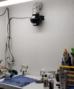 VIVOSUN D4 4 Inch 195 CFM Inline Duct Ventilation Fan HVAC Vent Blower for Hydroponics Grow Tent 44 81DEjmEn0VL