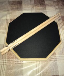 Evans RealFeel - Drum Practice Pad - Drum Pad - Drummer Practice Pad - Gum Rubber & Neoprene, 2 Sided, 12 Inch 2-Sided 37 81DFfMmdL