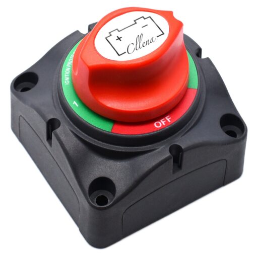 Cllena Dual Battery Selector Switch for Marine Boat Rv Vehicles Battery Switch 1