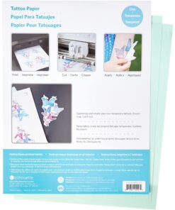 Silhouette America, Inc Temporary Tattoo Paper, 8.5x11 Inches, Basic 21 81DIeS2it0L