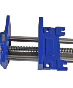 Yost Vises M9WW Rapid Action Woodworking Vise | Quick Release Lever for Quick Adjustments | 9 Inch Jaw Width | Made with Heavy-Duty Cast Iron | Blue Yost M9WW 60 81DMyVLtfPL