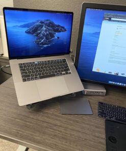 CalDigit TS3 Plus Thunderbolt 3 Dock - 87W Charging, 7X USB 3.1 Ports, USB-C Gen 2, DisplayPort, UHS-II SD Card Slot, Gigabit Ethernet for Mac & PC, Thunderbolt 4 Compatible (0.8m/2.62ft Cable) 0.8 Meter Cable TS3 Plus - Space Gray 30 81DPD3Ms uL