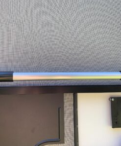 Camco Camper/RV Screen Door Cross Bar | Protects the Screen Door & Allows for Easier Exit from Travel Trailer | Adjusts from 21-5/8-Inches to 28-5/8-Inches (42183) Black Standard 28 81DPPYjn2L 1