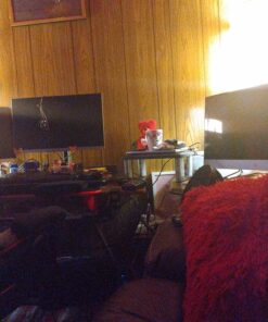 3M Adjustable Monitor Stand Riser, Three Leg Segments Simply Adjust Height, Sturdy Platform Holds Up to 80 lbs for Monitors, Laptops, and Printers, Space for Storage Underneath, Silver/Black (MS80B) 11-Inch 36 81DPY9oHLOL