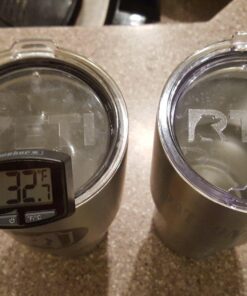 RTIC 30 oz Insulated Tumbler Stainless Steel Coffee Travel Mug with Lid, Spill Proof, Hot Beverage and Cold, Portable Thermal Cup for Car, Camping 30 Ounce (Pack of 1) 52 81DWAg79c L