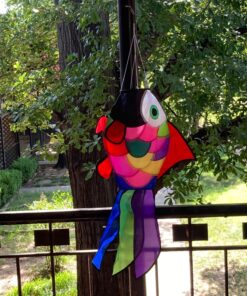 emma kites Cute Rainbow Fish Windsock Spinner Spiral 32-inch 34 81DWoCCh1fL