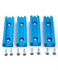 POWERTEC 71209 3" T-Track Intersection Kit with Predrilled Mounting Holes & Wood Screws, for Universal T Track, Aluminum T Track Accessories for Woodworking Jigs and Fixtures 19 81DXD5mH8dL