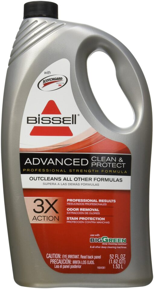 Bissell BigGreen Commercial 49G5-1 Carpet Cleaner, Advanced Formula, Triple Action Cleaning, 52 oz. 30 - 40 ounces