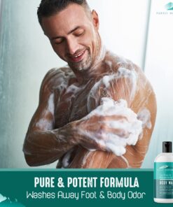 Alternative view of PURELY NORTHWEST-Natural Tea Tree & Peppermint Body Wash for Men & Women-Refreshing Daily Soap for Body Odor & Hygiene, Acne-Effectively Soothes Jock Itch, Chafing & Athletes Foot-Discolored Nails-9oz 9 Fl Oz (Pack of 1)
