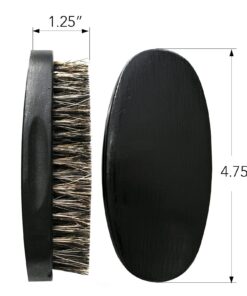 Big Forest Beard Treatment Kit - Shampoo 9 oz - Oil 1 oz - Beard Balm 2 oz - Brush - Wood Scent - 100% Natural and Organic Beard Growth Care Products in Premium Gift Box 17 81DbSu9Q5nL