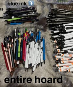 DG Collection (5lb Box Approx. 200-250 pens) Assorted Retractable Ballpoint Pens Office Ink Pen Supplies Big Bulk Lot 50 81Dbqc5HrTL