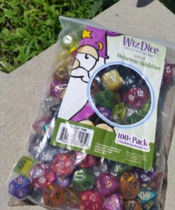 Wiz Dice Series II - DND Dice Set (105 Dice, 15 Sets of 7 Unique Colors) - Perfect DND Gifts - Role Playing Dice DND Accessories for TTRPG MTG Dice Games -D&D Dice Game Sets in Unique Finishes 40 81Dc3xGwBlL 2